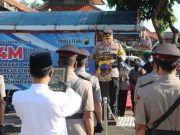Kapolres Tegal Pimpin Upacara Sertijab Kasat dan Kapolsek