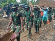 Warga Gemblengan Garung Wonosobo Antusias Ikuti Program TMMD Reguler ke-110