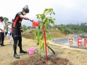 Sambil Gowes ke Boyolali, Ganjar Ikuti Rehabilitasi Embung Kedung Banteng