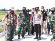 Bupati, Dandim, dan Kapolres Kompak Meninjau Program TMMD Sengkuyung di Doplang Jati