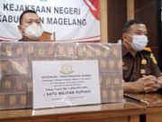 Kejaksaan Negeri Kabupaten Magelang Terima Pembayaran Uang Denda Rp1 Miliar