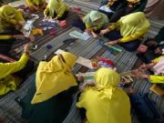 Manfaatkan Limbah Kain Perca, Mahasiswa Unisnu Gandeng PKK