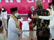 Presiden Jokowi Tinjau Vaksinasi Tokoh Agama di Semarang, Berharap Ulama dan Santri Se-Indonesia Segera Divaksin