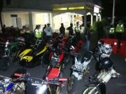 205 Sepeda Motor dengan Knalpot Brong Terjaring Razia, Langsung Dikandangkan di Mapolresta Surakarta