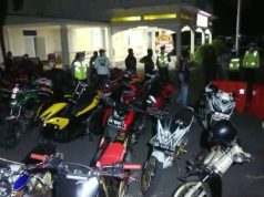 205 Sepeda Motor dengan Knalpot Brong Terjaring Razia, Langsung Dikandangkan di Mapolresta Surakarta