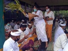 Jelang Hari Raya Nyepi Umat Hindu di Magelang Laksanakan Upacara Mecaru di Pura Wira Buwana