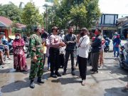 Koramil dan Polsek Srumbung Gencarkan Sosialisasi Pencegahan Covid-19