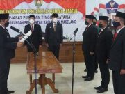 Bupati Magelang Lantik Tiga Pejabat Pimpinan Tinggi Pratama Secara Virtual