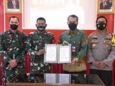 Jalan Tembus Antarprovinsi Menjadi Karya Monumental TMMD