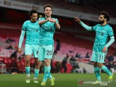Diogo Jota Pimpin Liverpool Babat Arsenal 3-0