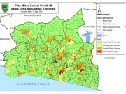 Tiga Desa Zona Merah, Positif Covid-19 Total 7.184, Sembuh 6.749