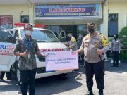 BRI Cabang Magelang Menghibahkan Ambulans untuk Polres Magelang