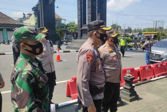 Kapolres Pimpin Operasi Yustisi Gabungan di Perbatasan Cegah Pemudik Masuk Wilayah Magelang,