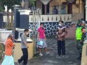 Koramil Srumbung Lakukan Pengamanan Paskah