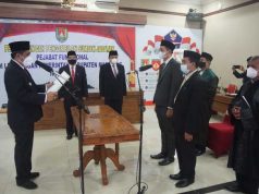 Bupati Magelang Melantik Belasan Pejabat Fungsional