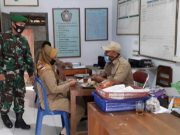 Tingkatkan PPKM Mikro, Babinsa 16/Srumbung Anjangsana Bersama Perangkat Desa