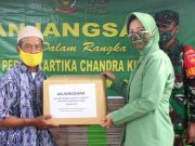 Peduli Penggali Kubur, Begini yang Dilakukan Persit Kodim Wonogiri