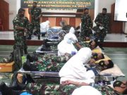 Prajurit dan Istri Donor Massal, Ini Stok Darah di PMI Wonogiri