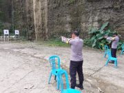 Polres Kebumen Gelar Latihan Menembak di Bukit Gemeksekti