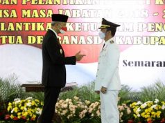 Dilantik Jadi Bupati Kudus, Hartopo Siap Lakukan Reformasi Birokrasi
