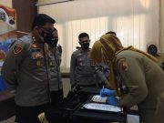 Pansel Penerimaan Calon Bintara-Tamtama Polri Diambil Sumpahnya