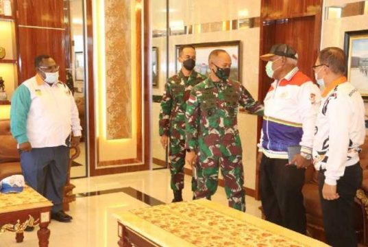 KONI Papua Temui Pangdam XVII/Cenderawasih Bahas Pelaksanaan PON XX