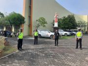 Polisi Tetap Jaga Gereja untuk Memberikan Keamanan Jemaat dalam Beribadah
