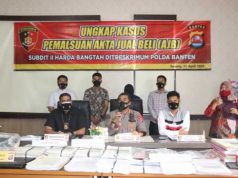 Ditreskrimum Polda Banten Ungkap 690 AJB Palsu
