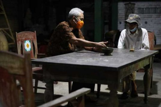 Ganjar Datangi Tanto Mendut Bahas Pengembangan Kawasan Borobudur