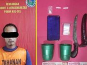 Pengedar Narkoba Semakin Nekat Serang Polisi dengan Sajam