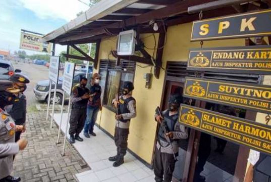 Kapolres Tegal Kota Cek Sikon Lapangan
