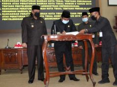 DPRD Kota Tegal Setujui Empat Raperda Menjadi Perda Kota Tegal