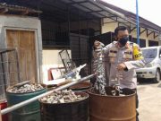 Polres Batang Musnahkan Ribuan Petasan