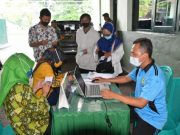 Keluarga TNI dan ASN Kodim 0707/Wonosobo Disuntik Vaksin