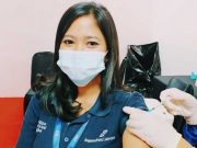 Petugas di Bandara Ahmad Yani Semarang Menjalani Vaksinasi Covid-19