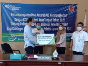 Ahli Waris Atlet Paralayang Jateng Elisa Samson Manueke, Terima Santunan