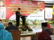 Ganjar Ajak Peserta Panjatkan Doa untuk KRI Nanggala, saat Pelantikan Bupati Grobogan