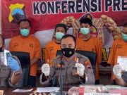 Operasi Antik 2021, Polres Temanggung Menangkap 5 Pengguna dan Pengedar Narkoba