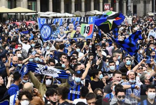 Inter Raih Scudetto Ke-19 setelah 11 Tahun