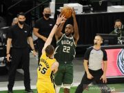 Khris Middleton Bawa Bucks Rebut Gim Pertama atas Heat