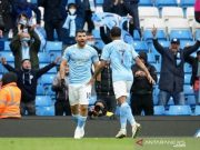 Manchester City Mencukur Everton 5-0 sebelum Angkat Trofi Liga Inggris