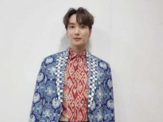 Yesung dan Leeteuk Suju Pamerkan Batik Rancangan Ridwan Kamil