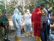 Babhinsa Wonogiri Proaktif Beri Pemahaman Pemakaman sesuai Prokes