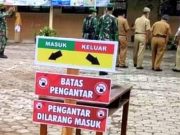 Pengantar Dilarang Masuk, Begini Wonogiri Menggelar Ujicoba PTM