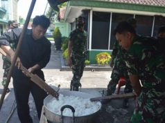 Kodim Magelang Membagikan Ratusan Bungkus Nasi Tiap Menjelang Magrib