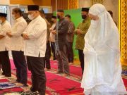Puan Laksanakan Shalat Idul Fitri di Rumah Dinas Ketua DPR