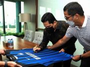 Jersey Inter Milan dan OxFord United untuk Museum Pasoepati Solo