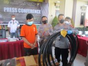 Soneta Ditangkap Polisi, Mencuri Kabel Telepon Sepanjang 400 Meter