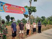 Polsek Grobogan Pasang Baner Imbauan untuk Ciptakan Kamtibmas yang Kondusif