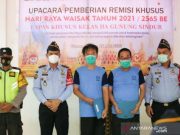 Sebanyak 1.078 Narapidana Buddha Terima Remisi Waisak